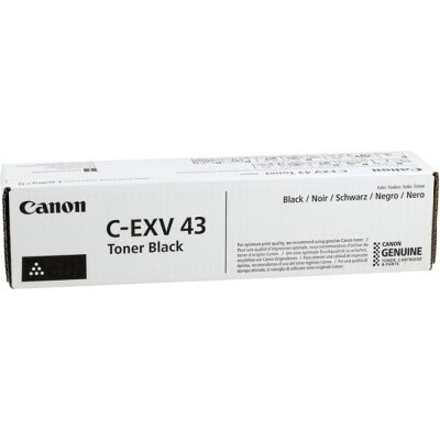 Canon toner C-EXV43 (Black), original, (2788B002)